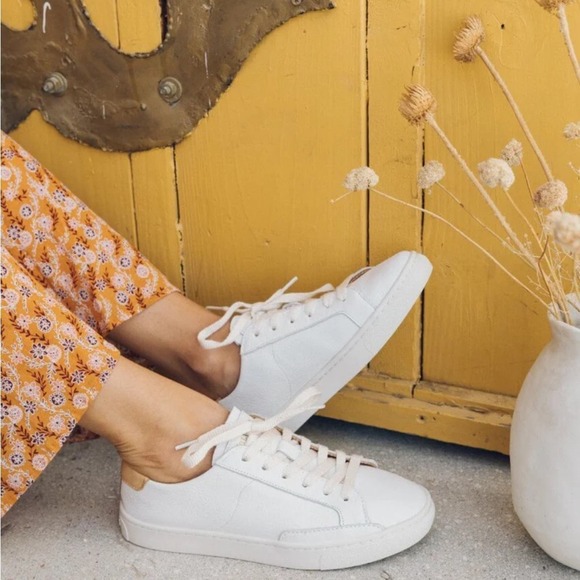 Soludos the‎ original Ibiza classic leather sneaker womens shoes size 10 - Picture 4 of 6